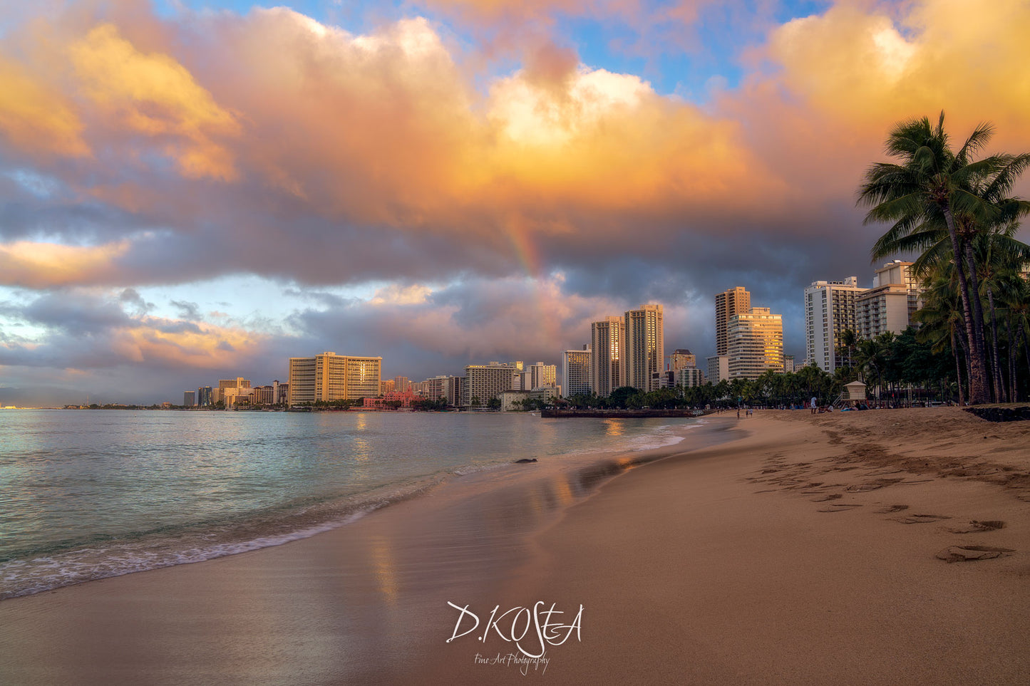 Waikiki Sunrise Rainbow